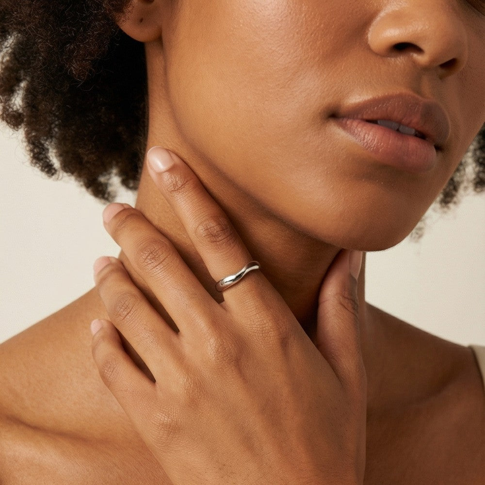 Silver Linnea Ring