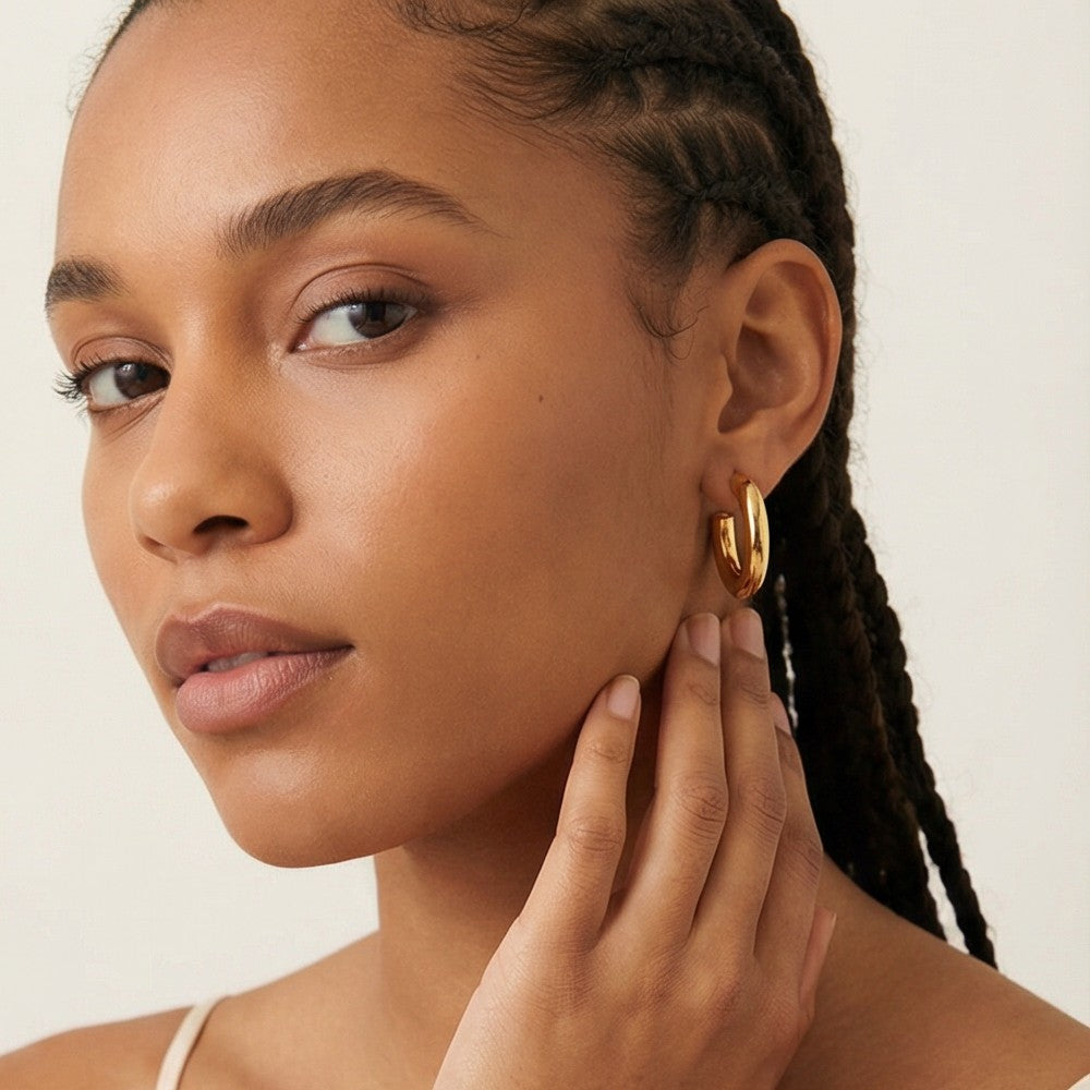 Dahlia Hoops