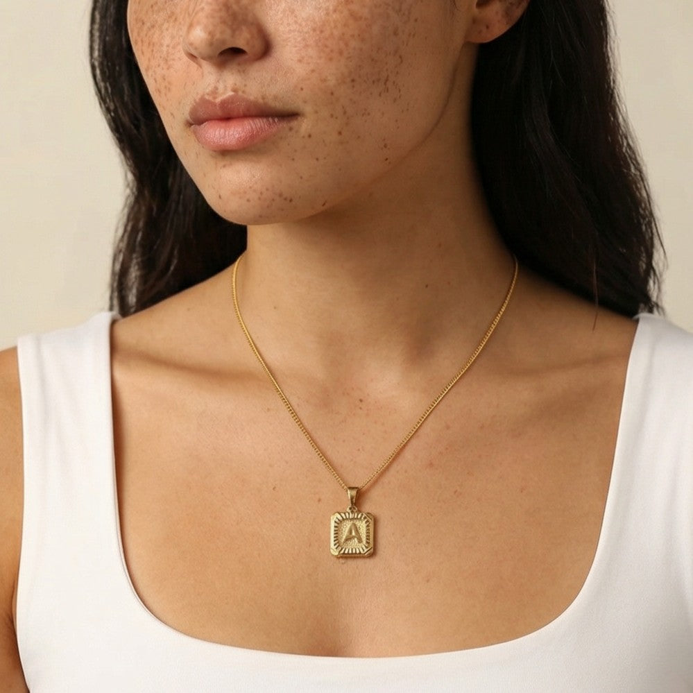 Initial Necklaces