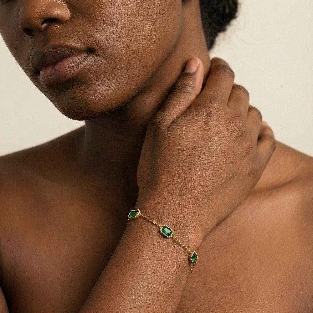 Valea Emerald Bracelet