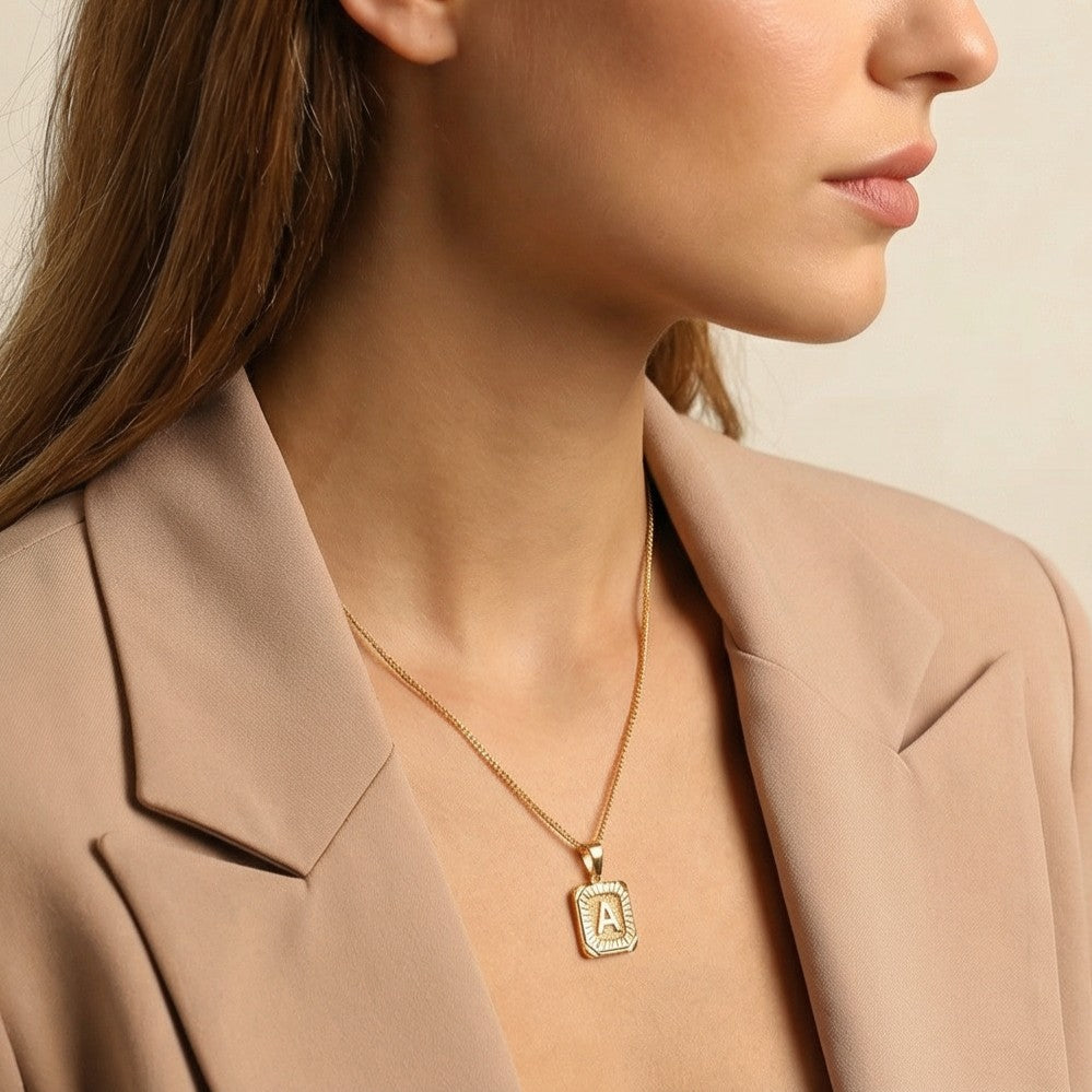 Initial Necklaces